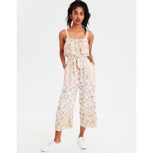 Vintage floral romper